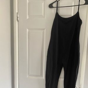 Black legging one piece